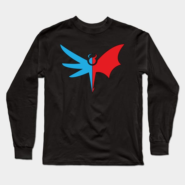 Good and Evil Long Sleeve T-Shirt by Maxsomma